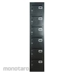 METALUX Metal Locker Mail Box 6 Doors