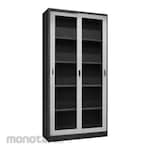 MUTOH2000 2-Door Sliding Glass Cabinet (Lemari Arsip)