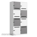 Masterspace Iron Locker with 8 Doors and Code Lock (Lemari Loker)