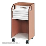SHUTER Mobile Under-desk Filing Cabinet Office Storage with Casters (Lemari Arsip Beroda)
