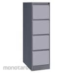 TIGER (Office) Filling Cabinet 4 Drawers New Lock (Lemari Arsip)