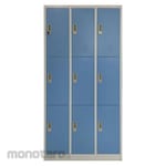 TIGER (Office) Locker Clothes Cabinet 9 pintu (Lemari)