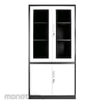 UNO Combination Glass Steel Cabinet (Lemari Arsip)