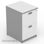 UNO Filing Cabinet 2 Drawers Central Lock Classic Series (Laci Arsip)
