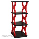 Tabitha Plastic Shoes Rack Villa (Rak Sepatu Plastik)