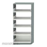 Novin Steel Library Shelf