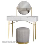 AVANTI FURNITURE Meja Rias Munich Series