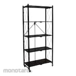 RIONE Multifunctional Wheeled Iron Shelf (Rak)