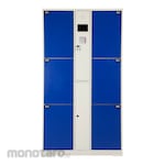 SAPPORO Toulouse Loker Besi Elektrik 6 Pintu