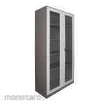 TIGER (Office) Steel Cupboard Two Glass Doors