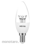 Meval LED Candle Clear