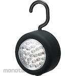 monotaro Round light with 24 LEDs, hook and magnet