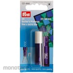 Prym prym Purim premium quilt needle each size 5 with magnet case white