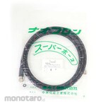 Naomoto Kogyo (NAOMOTO) Naoflon Super Hose (Black / Red) Inner Diameter 5Φ