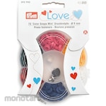 Prym plastic color snap buttons