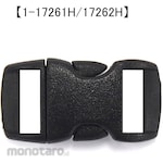 SHIMADA SHOJI "Duraflex" inset resin buckle for 10mm