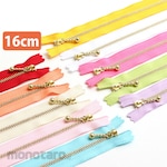 YKK zipper with beads
