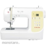 SINGER [Sewing Supplies] Computerized sewing machine (with wide table, foot controller, side cutter, Teflon presser foot, and 12-color thread set)
