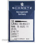 SCHMETZ Sewing machine needle LWx2T(LWx6T)