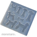 KAMESHIMA Toy poodle silhouette Made of silicon