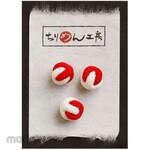 Nippon Chuko Chirimen Parts Red and White Garbage Minimal