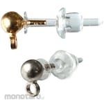 Nippon Chuko Resin earrings with can