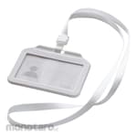 Bantex ID Card Two Side Landscape plus Lanyard