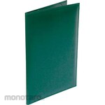 CORRECT Signing / Certificate holder green A4 size leather