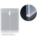 YAMAGUCHI INDUSTRIAL Clear Envelope With A4 Vertical Gusset