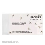 3L Self-adhesive Business Card Pocket, Short Side Opening