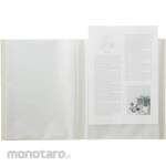 LIHIT LAB. Mutual Clear Book A4 40 Pockets