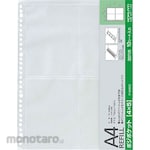 KOKUYO Photo File A4 For Replacement Mount Film For Positive Pocket 4X5