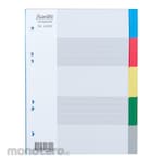Bantex PP Colour Divider A5