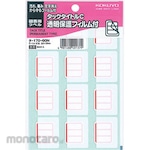 KOKUYO Tack Title C With Transparent Protective Film Book Label