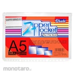 Bambi Map Plastik Zipper A5 untuk Kertas