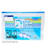 Bambi Map Plastik Zipper Folio F4
