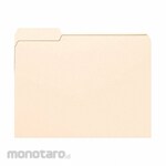 Non Brand Manila File Folder Letter 1/3 Cut