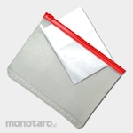 monotaro.id Zipper Pocket Binder Mika A5 MIDPB9070M Merah 1pc