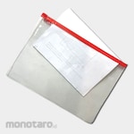 monotaro.id Zipper Pocket Mika A5 MIDZP9020M Merah 1pc
