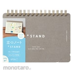 Designphil(MIDORI) Notebook +Stand Cross Ruled