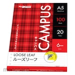 Big BOSS Loose Leaf Spiral A5 100 Lembar Garis