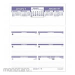 AT-A-GLANCE Desk Calendar Refill Weekly