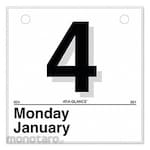 AT-A-GLANCE Wall Calendar Refill Daily