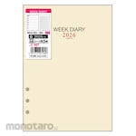 CORRECT 2026 Diary Leaf Week A5 6-Hole