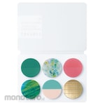 King Jim Cosmetic Motif Film Sticker Coffret Circle