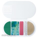 King Jim Cosmetic Motif Film Sticker Coffret Round