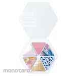 King Jim Cosmetic Motif Film Sticker Coffret Triangle