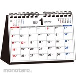 Nagaoka Shoten (T11) 2026 Simple Desk Calendar [A5 Landscape]