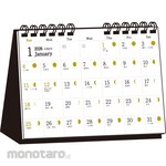 Nagaoka Shoten (T14) Moonlight 2026 Golden Moon Phase Calendar [B6 Landscape Modified]
