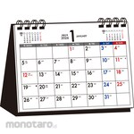 Nagaoka Shoten (T5) 2026 Simple Desk Calendar [Monday Start / A6 Landscape]
